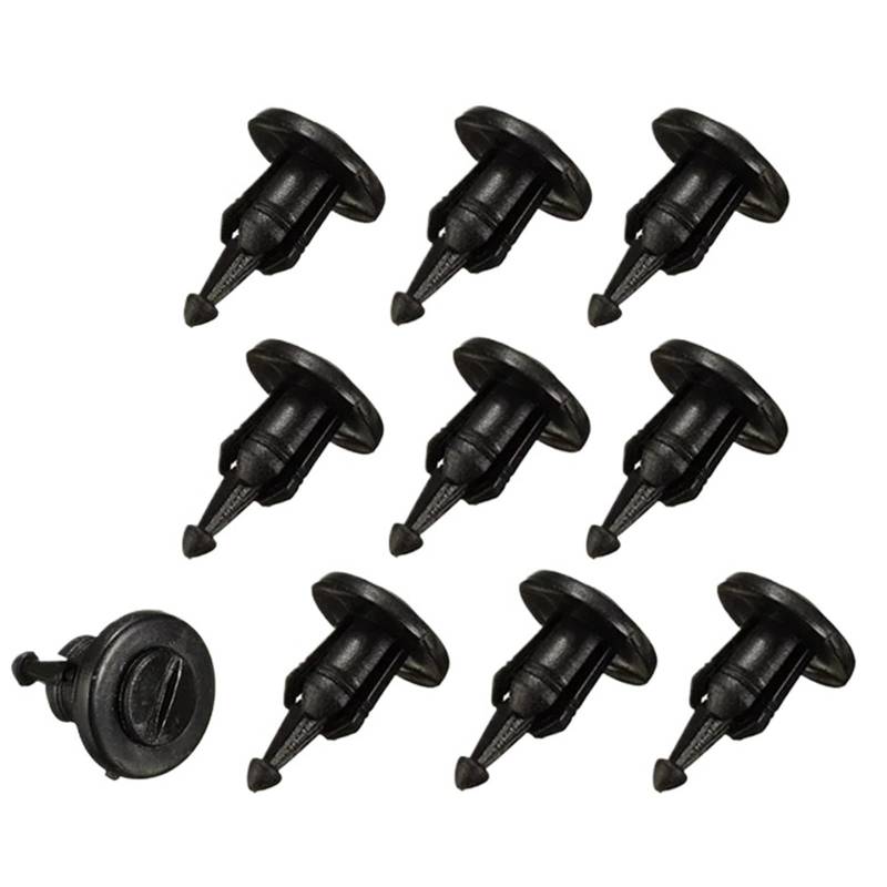 50Pcs Auto Stoßstange Schmutzfänger Spritzschutz Niet Push Kunststoff Clips Kompatibel Mit Clio Laguna Megane Espace Retainer 7703072360 von Mizhll