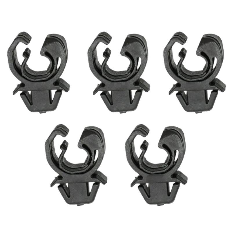 5Pcs Motorhaube Motorhaube Stange Clip Clamp Halter Schwarz Kompatibel Mit Astra G Zafira A Ampera Kompatibel Mit Astra G Zafira A T98 Tigra AB von Mizhll