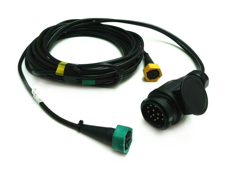 MelTruck® Kabelsatz Stecker 13-poliger für Rückleuchten PKW Anhänger Anhängerkabel (4m Kabel) von MelTruck