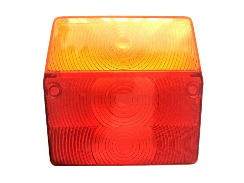 MelTruck® Lichtscheibe Heckleuchte Anhänger Ersatzglas Rücklicht Rückleuchte 99x94 mm von MelTruck