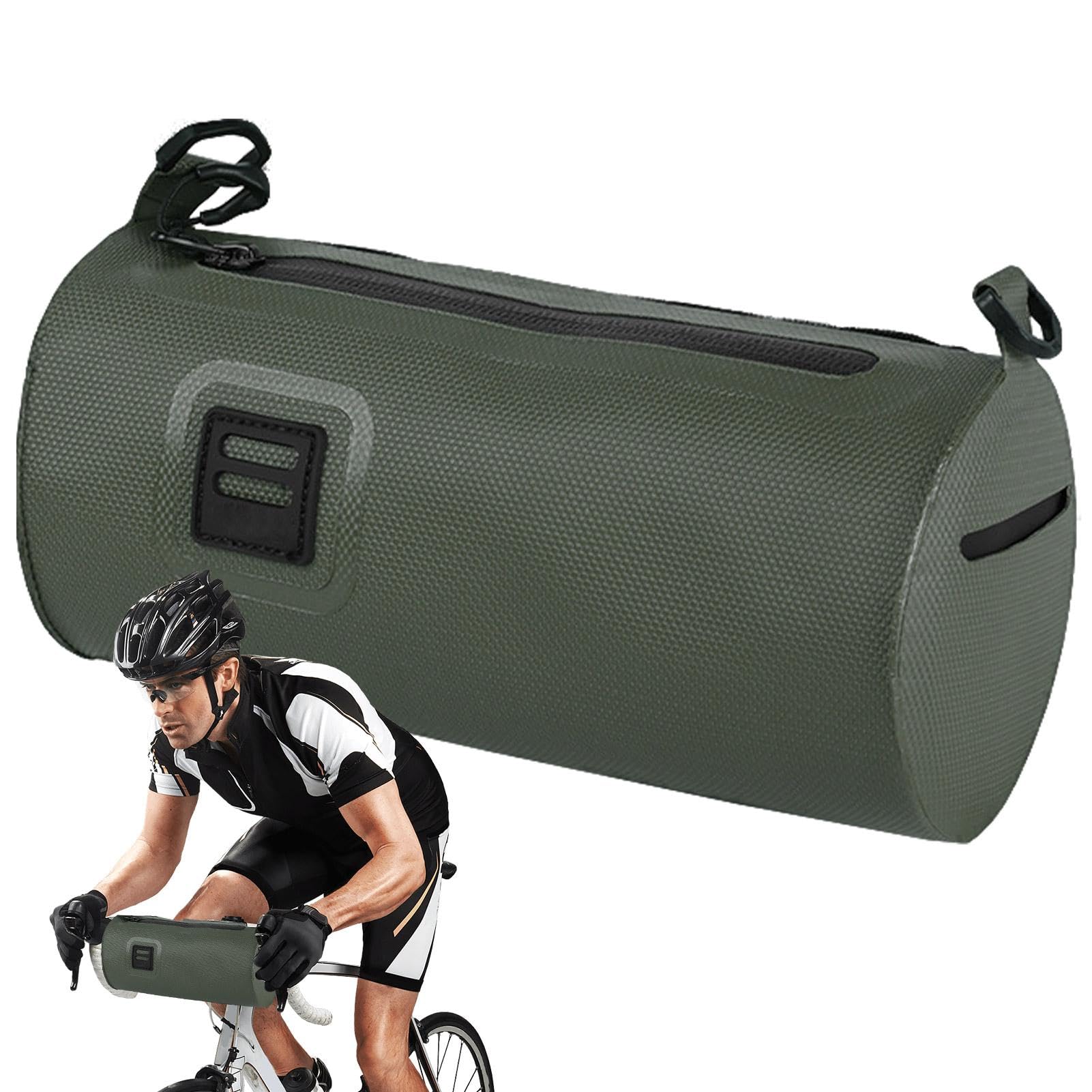 Mlllokfki Bike Handlebar Storage | Bicycle Frame Bag | Cycling Pouch Multifunctional, Large Capacity Bag, Front Storage Pouch, Mountain Bike Storage, Road Bike Bag, Handlebar Bag Cycling von Mlllokfki