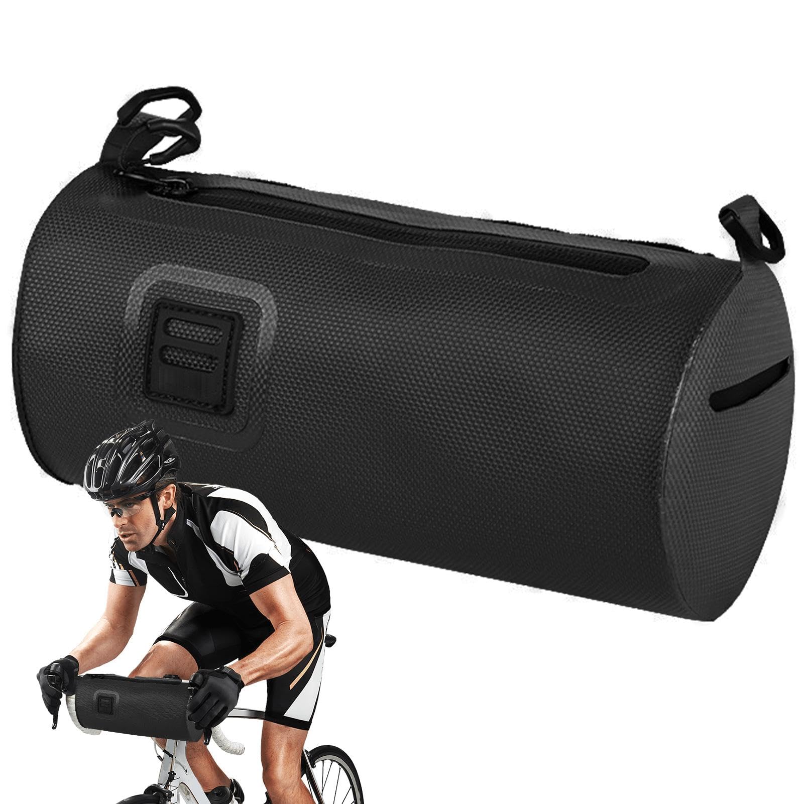 Mlllokfki Bike Handlebar Storage | Bicycle Frame Bag | Cycling Pouch Multifunctional, Large Capacity Bag, Front Storage Pouch, Mountain Bike Storage, Road Bike Bag, Handlebar Bag Cycling von Mlllokfki