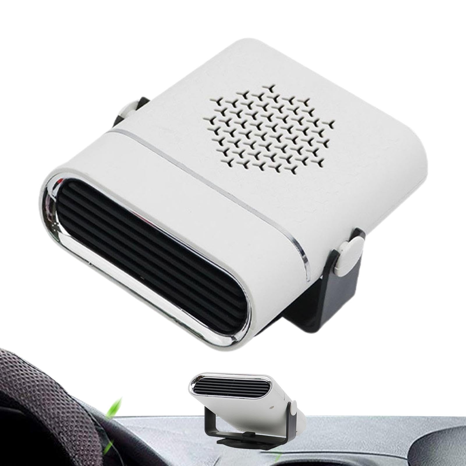 Mlllokfki Portable Car Heater And Defroster Fan - Efficient Heating Solution for Cars, Quickly Defogging And Ensuring Comfort During Winter von Mlllokfki