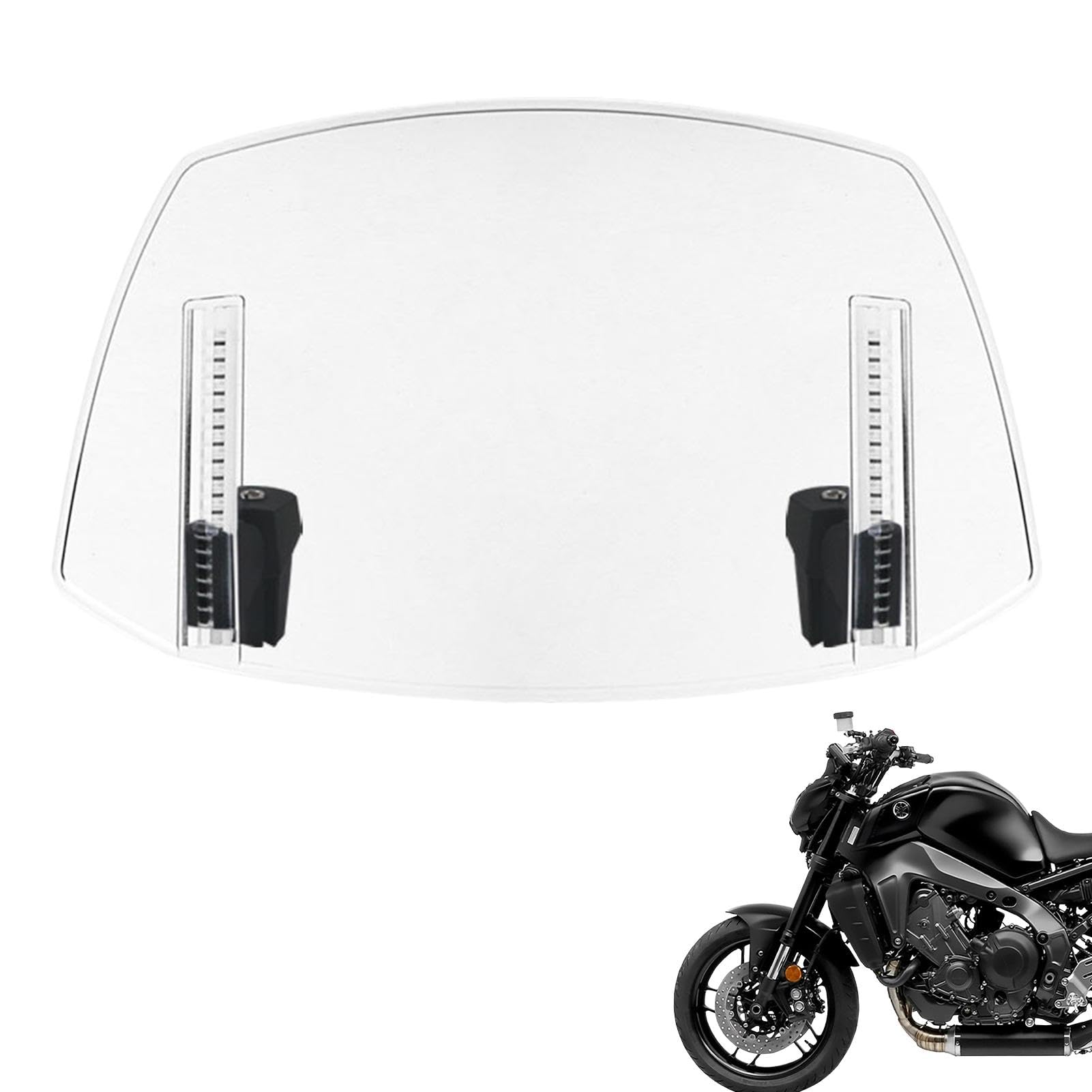 Motorcycle Wind Protection, Motorcycle Windshield, Easy Install Windshield, Improved Aerodynamics Motorcycle, Touring Motorcycle Accessories, Adjustable Windshield Height, Heavy-Duty Windshi von Mlllokfki