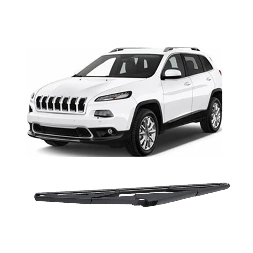 14" Scheibenwischer Hinten, für Jeep Cherokee KL 2014-2023 Scheibenwischer Rear Heckscheiben Wischer Heckscheibe Ersatzteile Autozubehör von MoDma