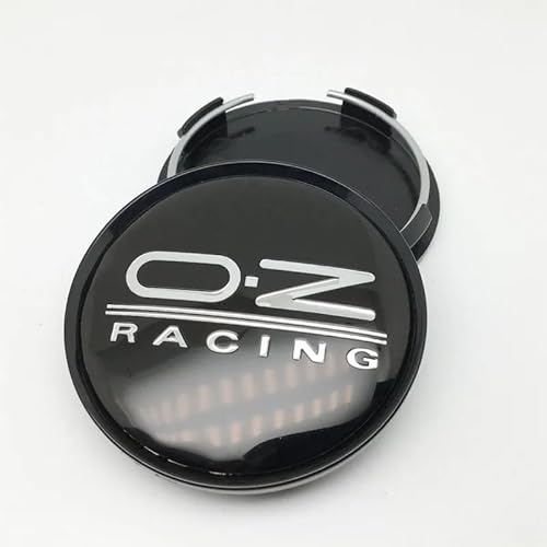 4 Stück Radnabenkappen Nabendeckel, für 63mm OZ Racing Radnabenabdeckung Wasserdicht Radnabendeckel Felgendeckel Auto Zubehör,D von MoDma