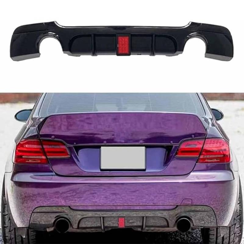 Auto Heckstoßstange für B-MW 3 Series Sport E90 E92 E93 2005-2011 Hecklippe Diffusor Heckspoiler Splitter Anti-Crash Stoßstange Chassis Heckschürzen von MoDma