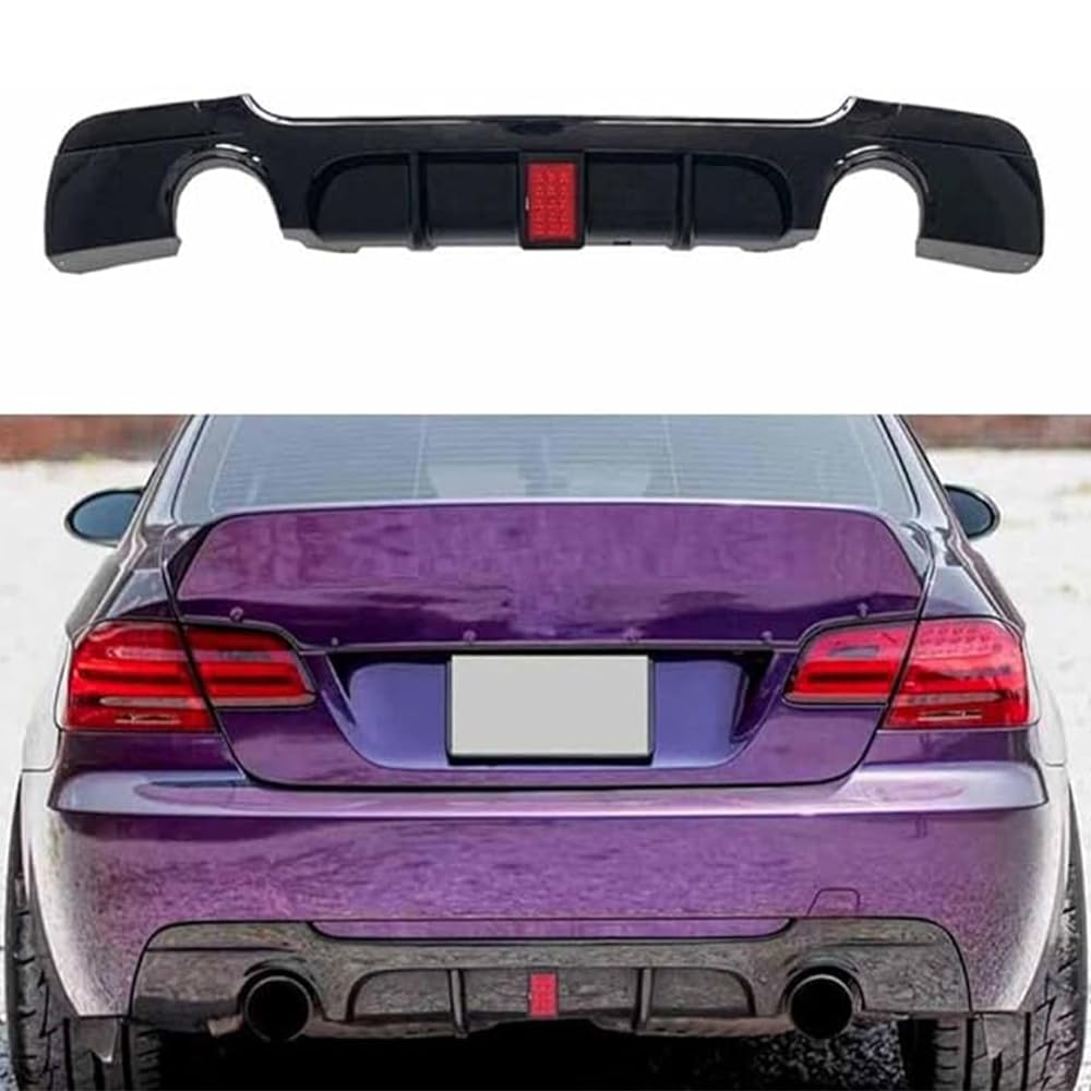 MoDma Auto Heckstoßstange für B-MW 3 Series Sport E90 E92 E93 2005-2011 Hecklippe Diffusor Heckspoiler Splitter Anti-Crash Stoßstange Chassis Heckschürzen von MoDma