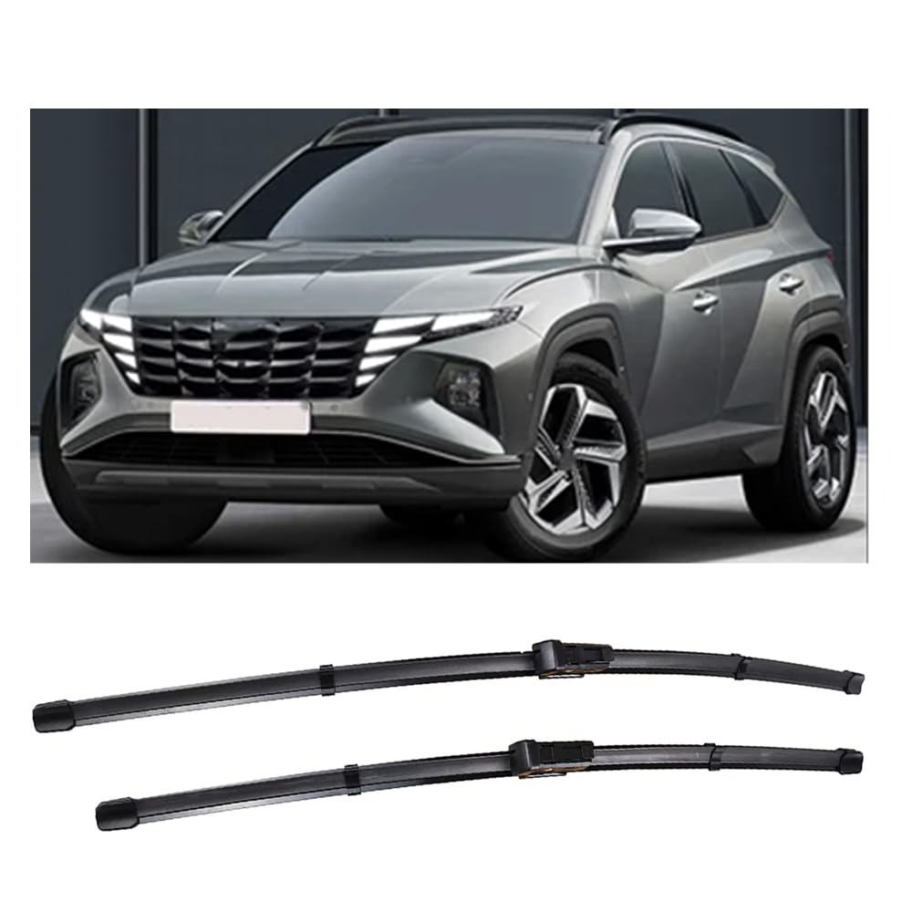 Scheibenwischer-Set Vorne, für Hyundai Tucson 2020-2023 Scheibenwischer Klare Sicht Wischblätter Auto Zubehör 26"+19" von MoDma