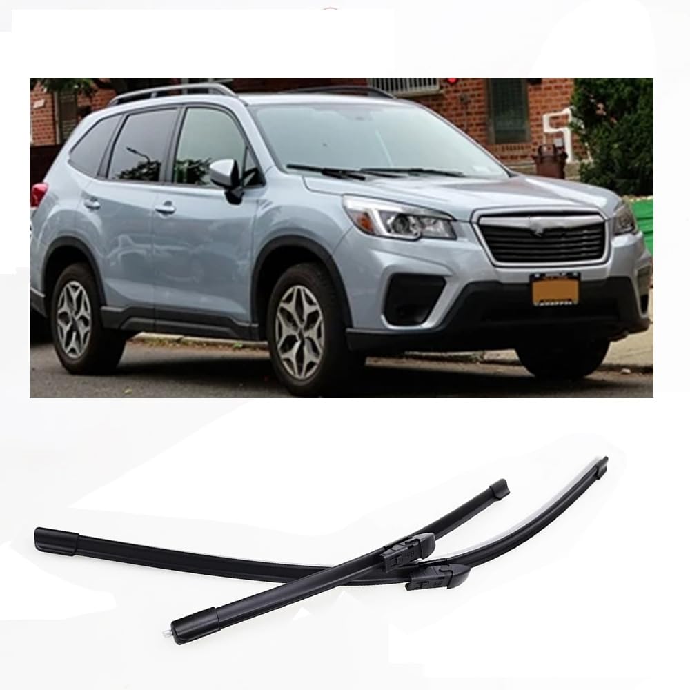 Scheibenwischer-Set Vorne, für Subaru Forester SK 2019-2023 Scheibenwischer Klare Sicht Wischblätter Auto Zubehör 26"+16" von MoDma