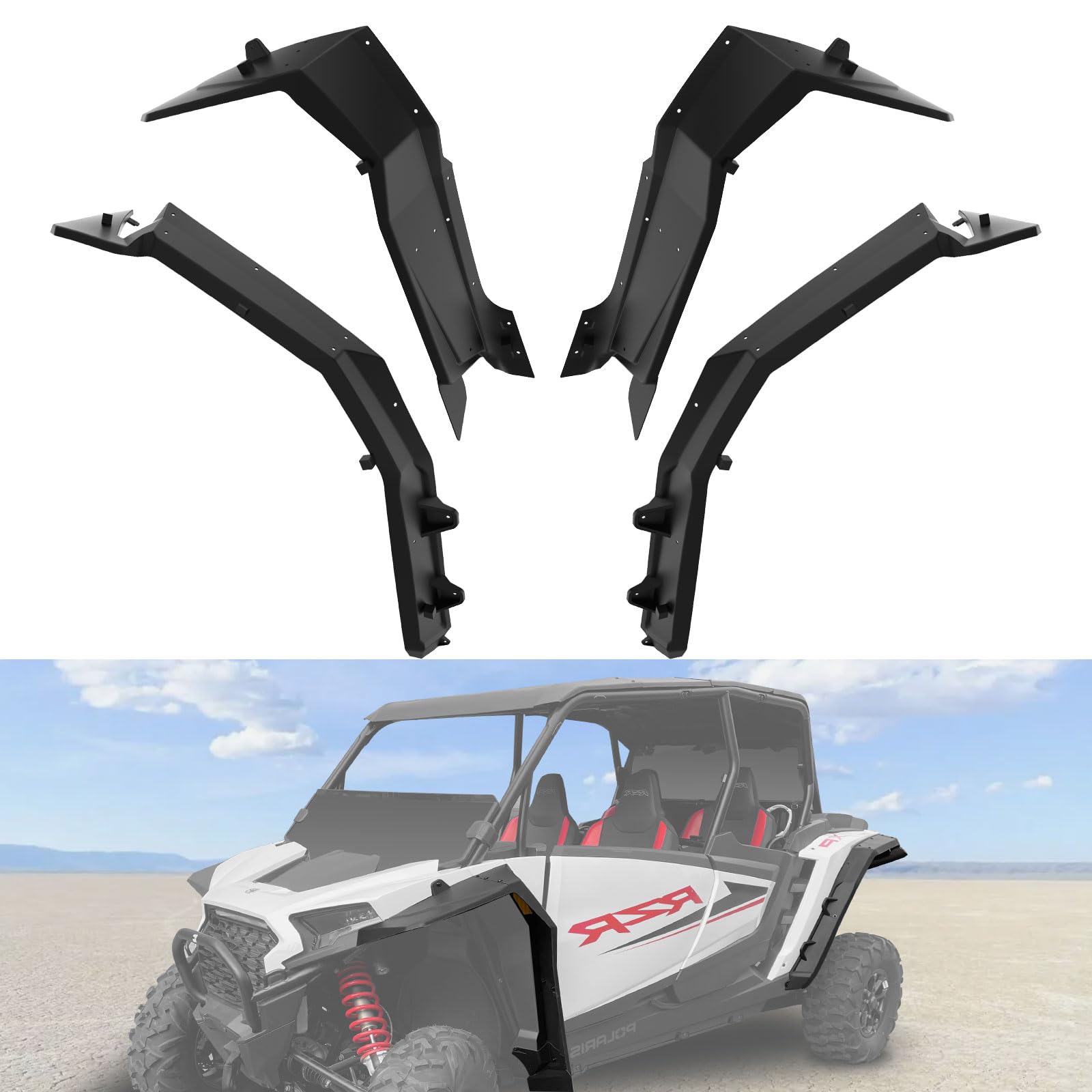 Kotflügelverbreiterungen für Polaris RZR XP 1000 / XP4 1000 2024 von MoGerTor