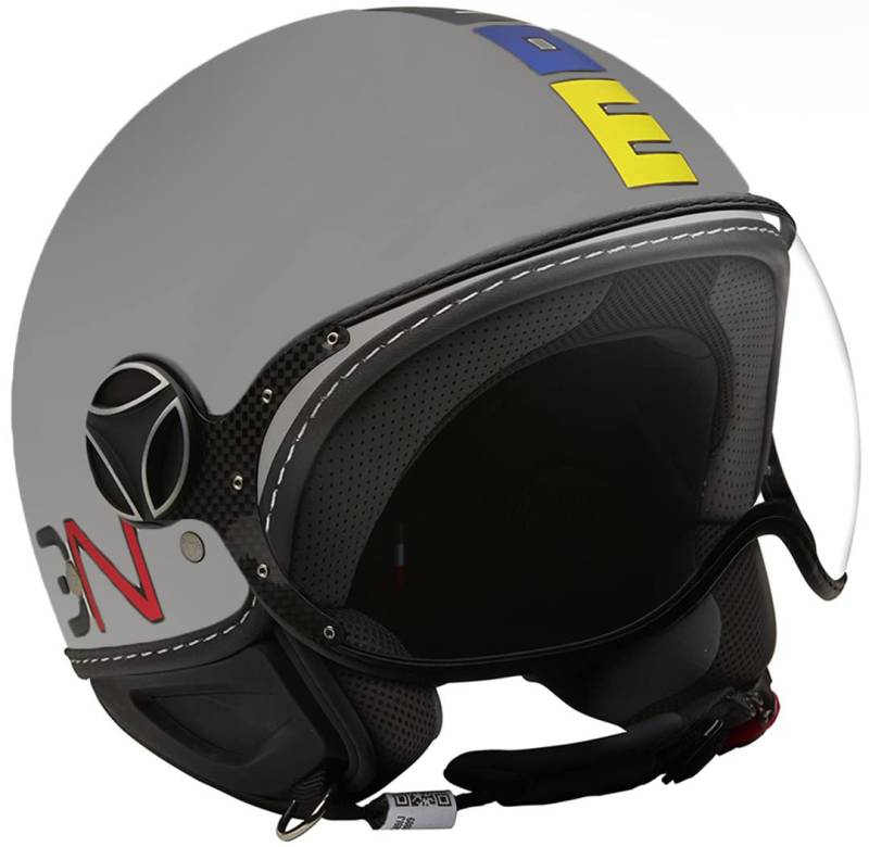 MoMo Herren Casco CLS Grey Matt/Mltc Xs Helmet, grau von MOMO Design