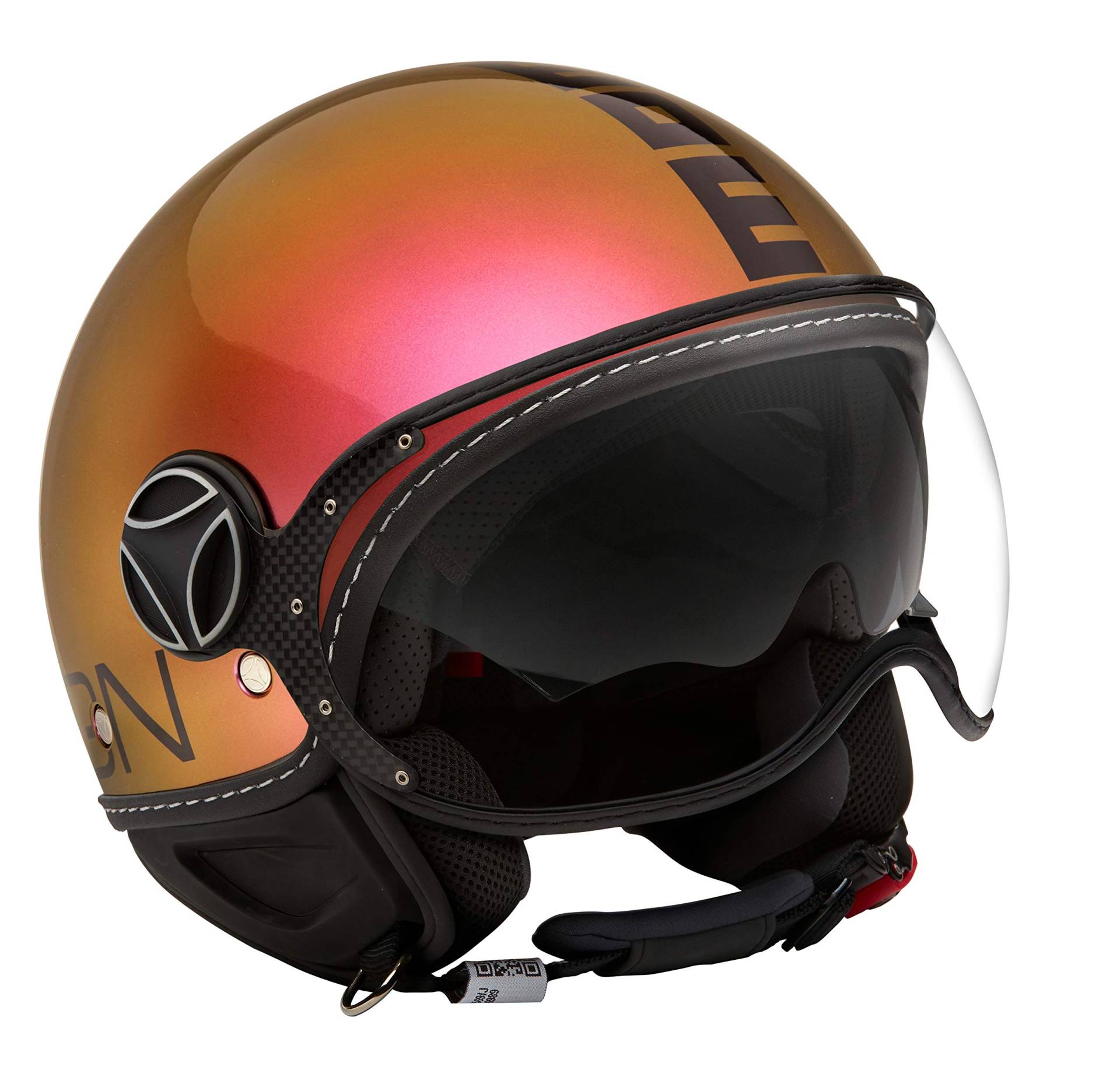 MoMo Herren Casco CLS Pop Gloss S Helmet, Fuxia GLOS/Copper von MOMO Design