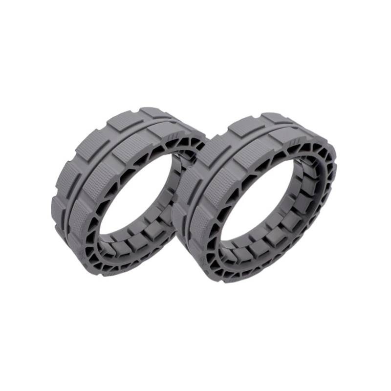 Radreifen, kompatibel mit ECOVACS DEEBOT OZMO X1 Omni / T10 Turbo / T10 Plus / T20 Roboter-Staubsauger-Zubehör-Ersatzteilen (Color : T20 Tires 1Pair) von MoVols