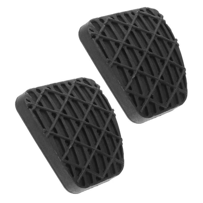 Mobestech 1 Paar Bremsbeläge aus Gummi gummimatte gummipads accessoires für auto pkw zubehör auto innenraum Kupplungsdeckel Pedalauflage für Kupplung Austausch der Bremspedalbeläge Black von Mobestech