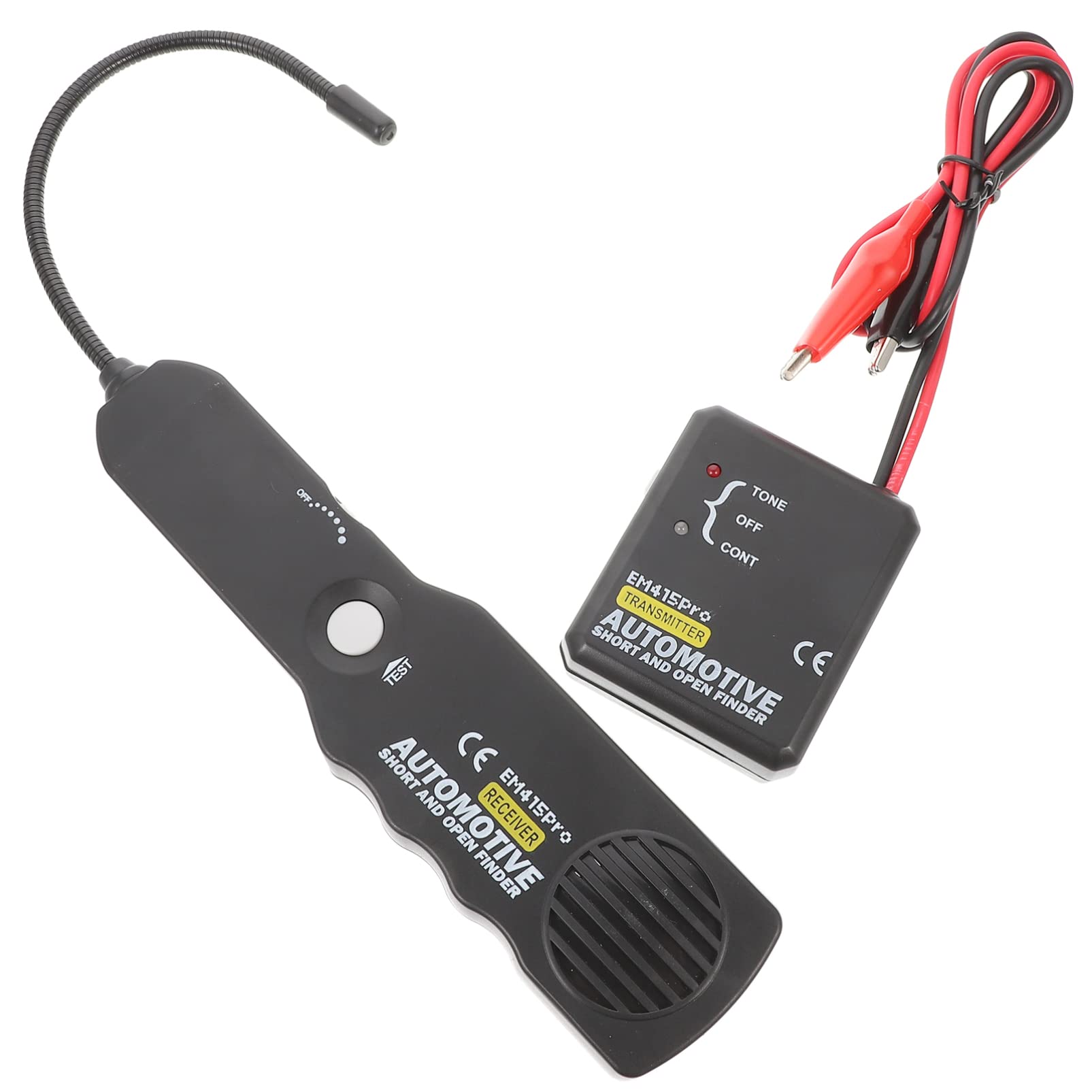 Mobestech 1 Satz Autotester Finder Automobil elektrischer Tester Gerät Werkzeug car Tool car Diagnostics Tool kabelprüfer kurzer offener Sucher Kabelsucher für Autos Abs Black von Mobestech