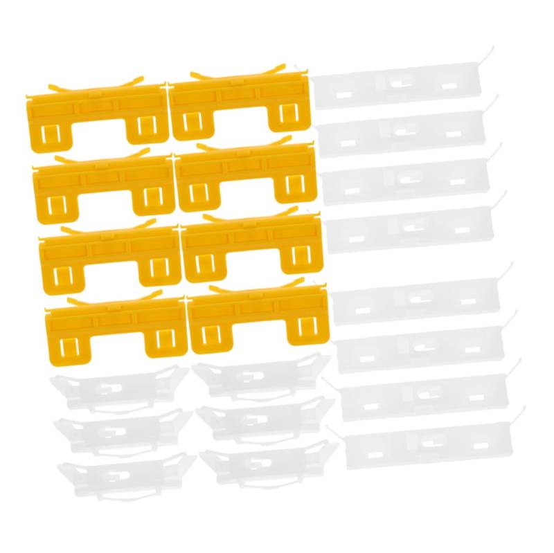 Mobestech 2 Sets Glas Reparatur Set Zierleisten Seiten Reparaturklammern Zierleisten Seitenklammern Automobil Seitenzierleisten Clips Zierleisten Clip Reparaturschnallen Auto von Mobestech