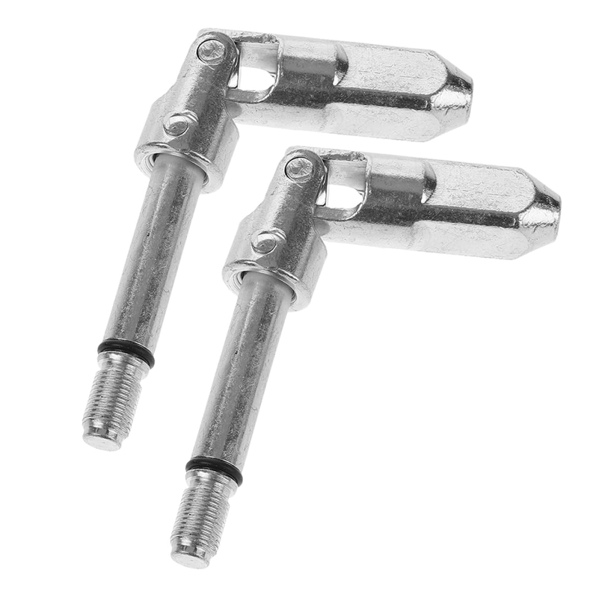 Mobestech 2st Hydraulische Heber Wagenheber Teile des Armhebers Anhängerheberadapter Du Joint Für Jack Kardangelenk Fallen Lassen Klemmhalterung Für Anhängerheber Jack-zubehör Silver Stahl von Mobestech