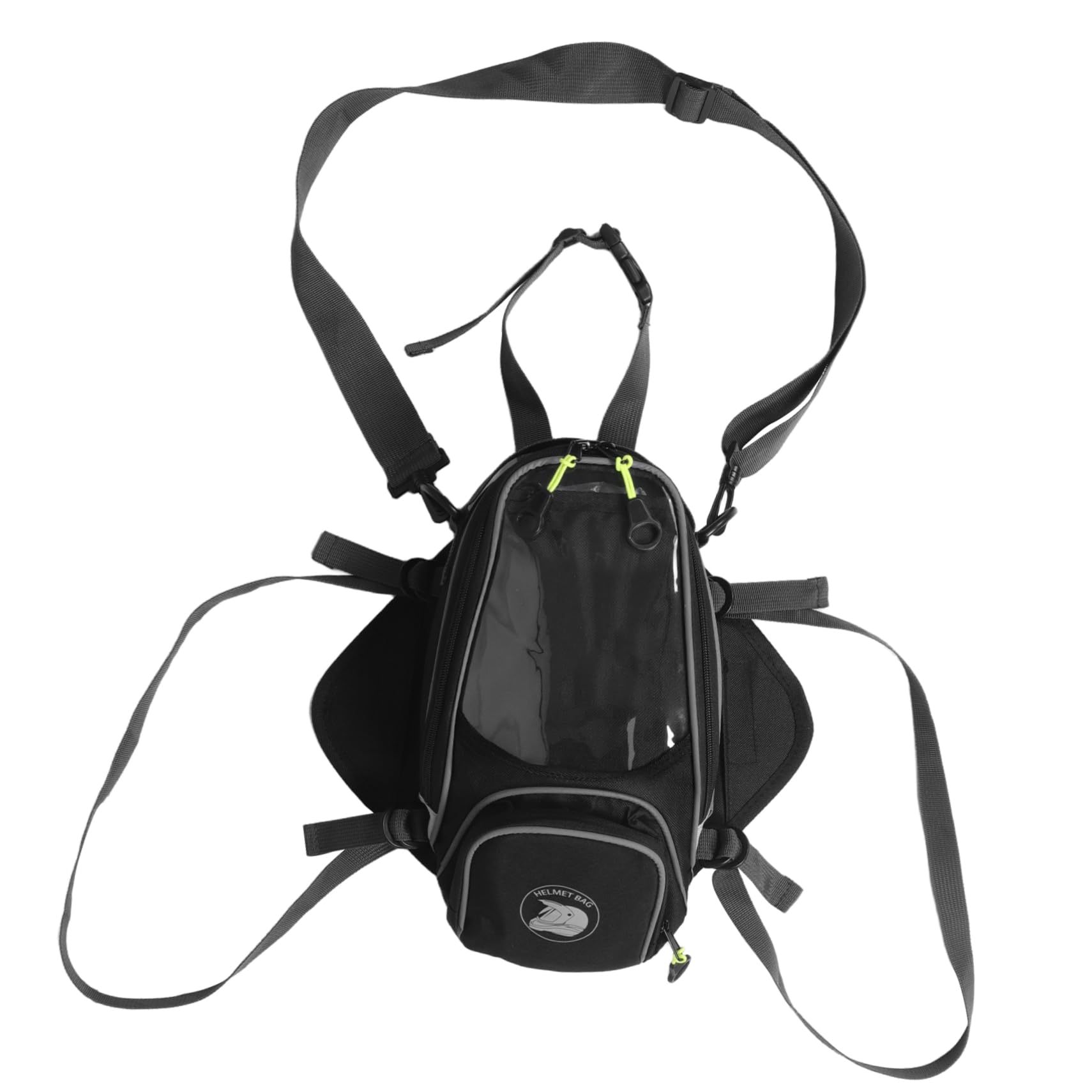 Mobestech 2st -tankrucksack Versorgung Motorradzubehörtasche -Aufbewahrungstasche Taschen Für Gastanks Magnetischer Tankrucksack Motorradlagerung PVC-Folie Black von Mobestech