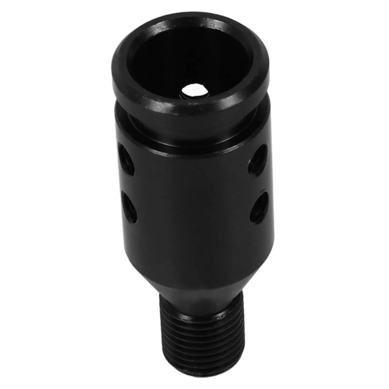 Mobestech Automodifikationszubehör Knopf Auto-Schaltknäufe Schaltknöpfe Schalthebel rot Auto zubehör Schaltknauf Adapter Schaltknauf-Adapter Schalthebeladapter aus Aluminiumlegierung Black von Mobestech