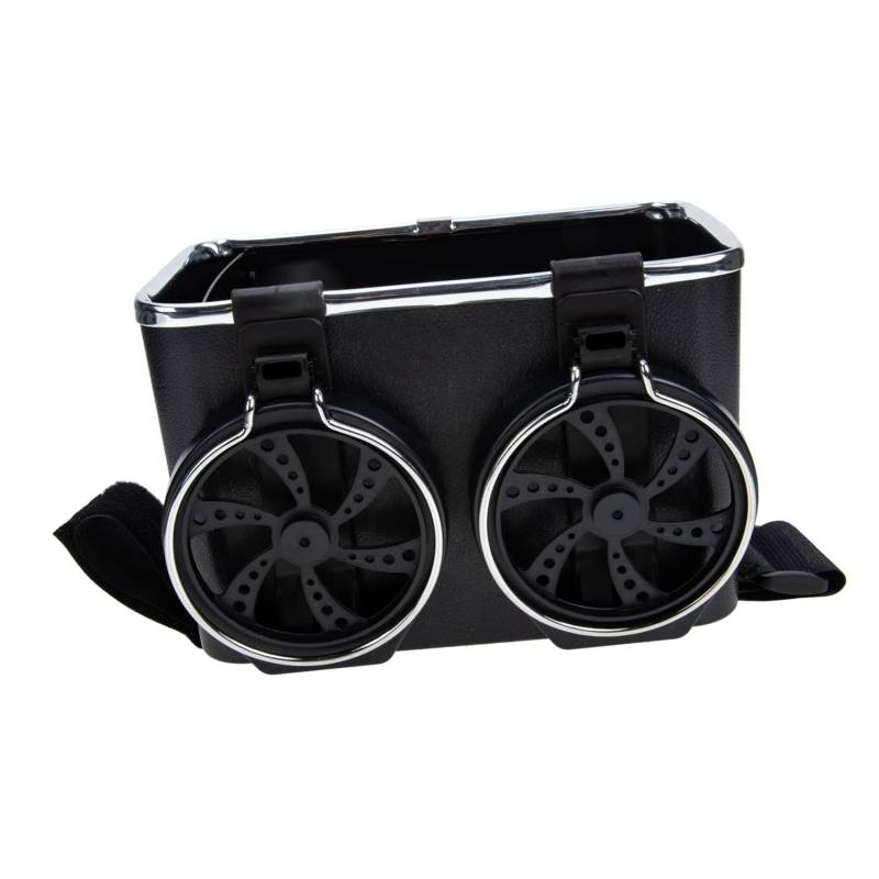 Mobestech Kasten Auto Fahrzeug Untersetzer Zubehör Auto armlehnen Box Auto armlehnenbox Lebensmittel aufbewahrungskorb Autositz-Organizer Autokonsolen-Organizer Abs Black von Mobestech