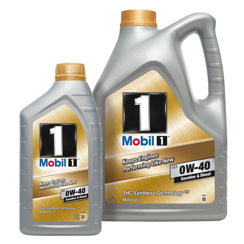 Mobil 153686 FS 0W-40 Gasoline & Diesel, 5 Liter Plus 1 Liter von Mobil