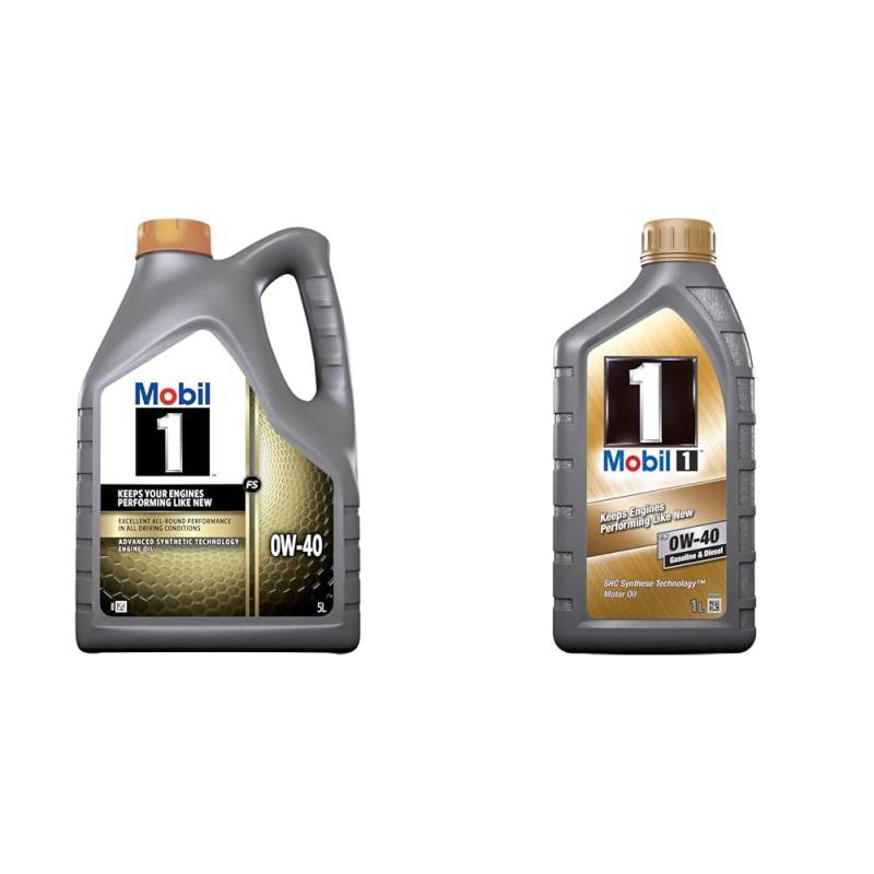 Bundle of Mobil 1 FS 0W-40 Oil 5L + Mobil 1 FS 0W-40 Oil 1L von Mobil