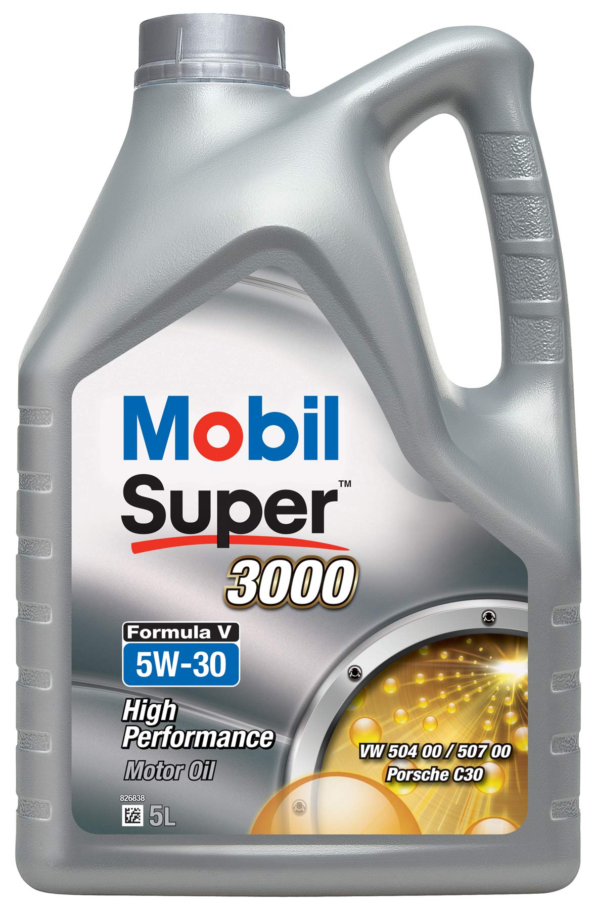 Mobil Super 3000 Formula V 5W-30, 5L, Silber von Mobil