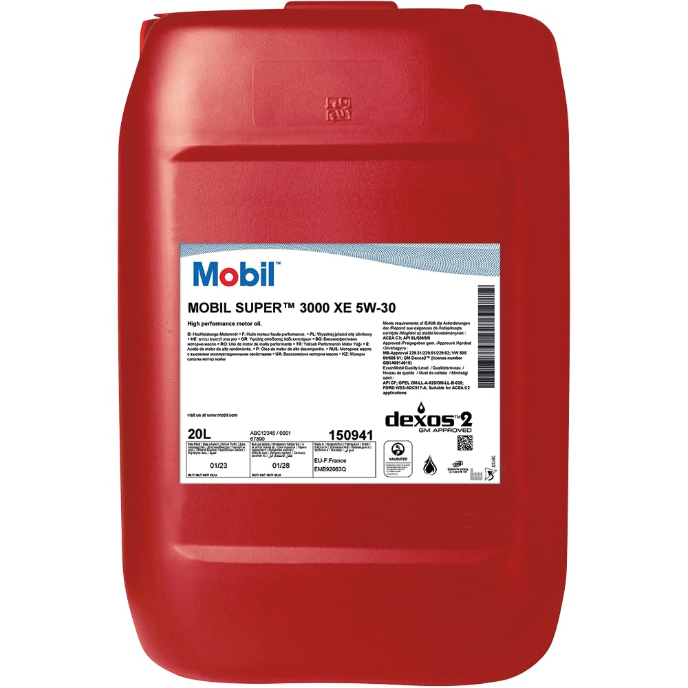 Mobil Super 3000 XE 5W-30, 20L von Mobil