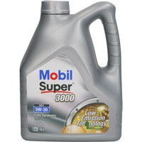 Motoröl MOBIL Super 3000 XE1 5W30 4L von Mobil