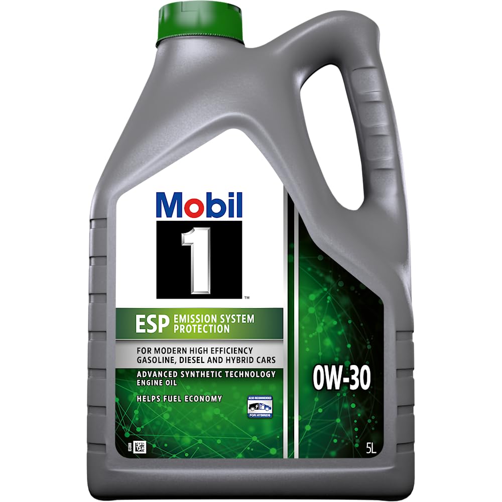 Motoröl Mobil 1 ESP 0W-30 Advance Vollsynthetisch, 5 Liter von Mobil