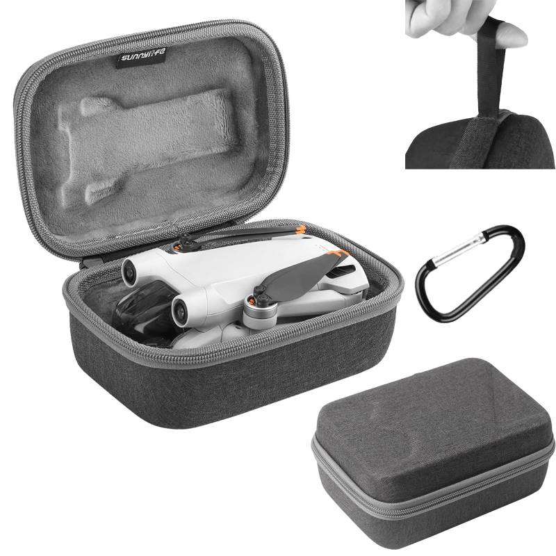 Schutztasche Tragetasche für DJI RC/RC-N1/Mini 3 Pro/Fernbedienung Zubehör Tragbare Aufbewahrungstasche Tragetasche Tasche Tragbare Schutzhülle Aufbewahrungsbox Transportbox (für Mini 3 Pro) von Mocoli