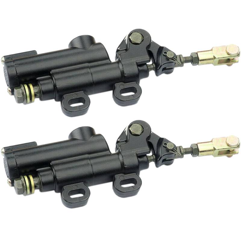 Mocturnity 2X Universal Motorrad Hinterrad Hydraulik Bremse Haupt Bremszylinder Pumpe für ATV Dirt Bike von Mocturnity