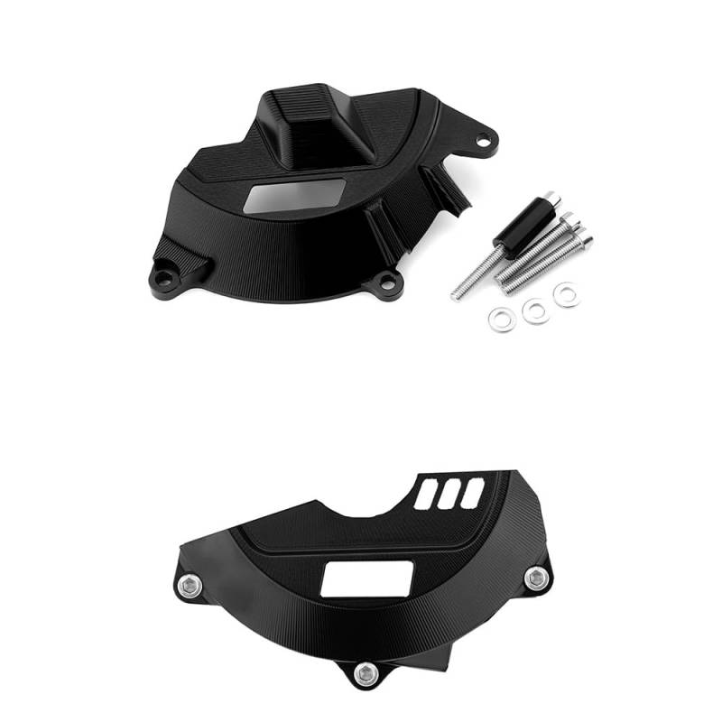 Modeer Abdeckung der Lichtmaschine Kompatibel mit K.TM 790 890 ADV | 790 890 Duke 2018 2019 2020 2021 2022 2023 2024 Kupplungsdeckel Motordeckel(Schwarz) von Modeer