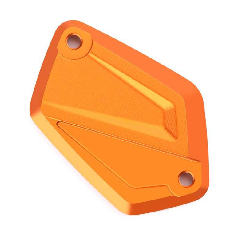 Modeer Kompatibel mit K&T&M DUKE 125 2024 | DUKE 390 2024 Motorrad CNC Bremsflüssigkeitsbehälter Zylinder Hauptbremsbehälterdeckel 125 duke 390 duke Zubehör (Orange) von Modeer