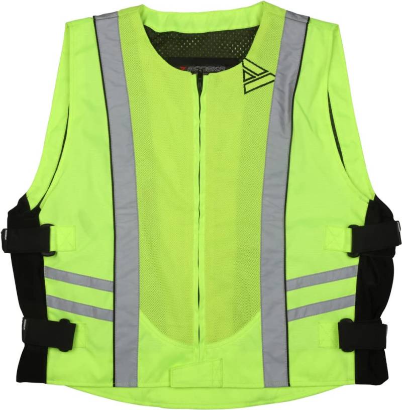 Modeka Basic Mesh Warnweste (Neon Yellow,XL) von Modeka