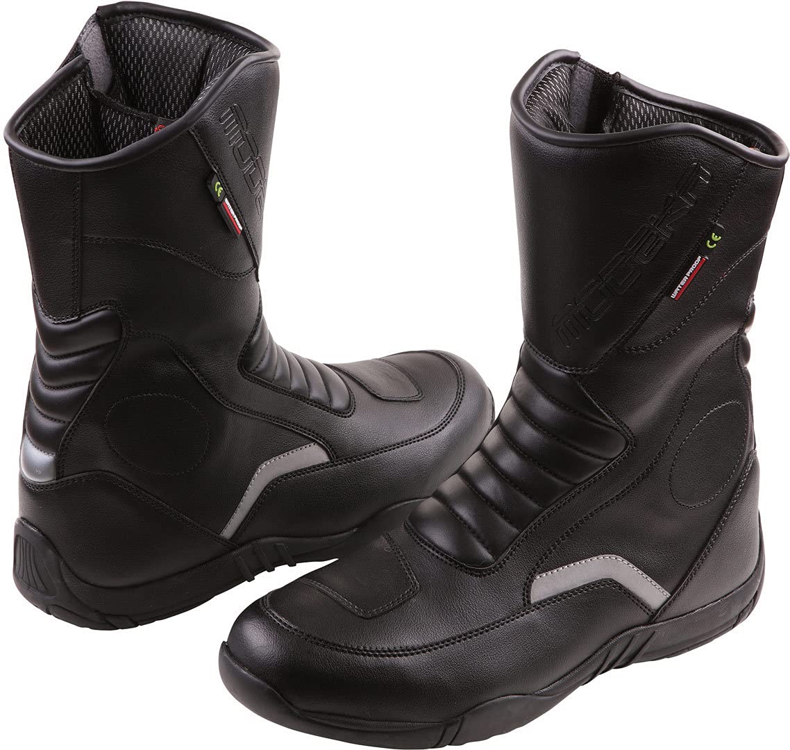 Modeka Blaker Motorradstiefel, schwarz, 48 von Modeka