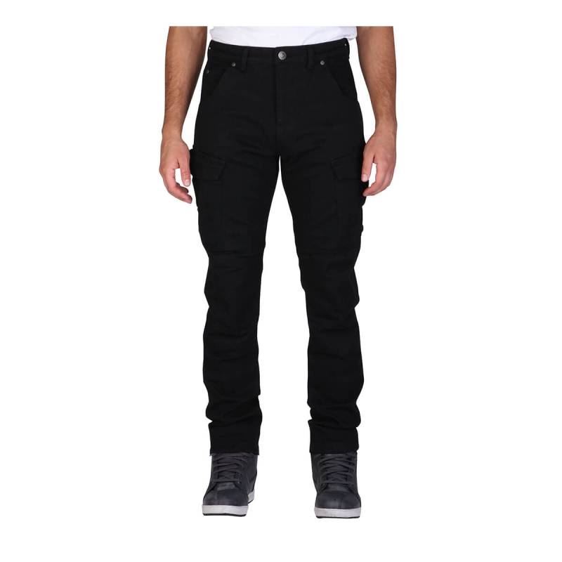 Modeka Brandon Cargo Motorrad Jeans, schwarz, 36 von Modeka