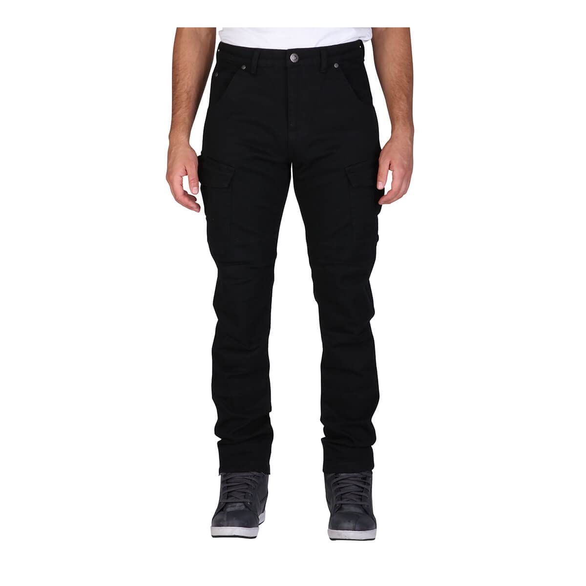 Modeka Brandon Cargo Motorrad Jeans, schwarz, 38 von Modeka