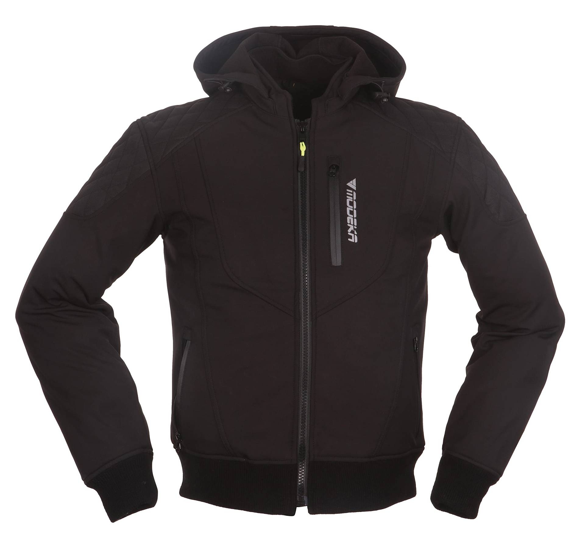 Modeka Clarke Motorrad Textiljacke (Black,4XL) von Modeka