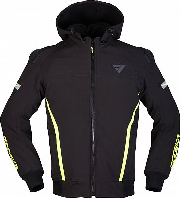 Modeka Clarke Sport, Textiljacke - Schwarz/Neon-Gelb - XXL von Modeka