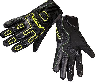 Modeka Dracon, Handschuhe - Schwarz/Gelb - 11 von Modeka