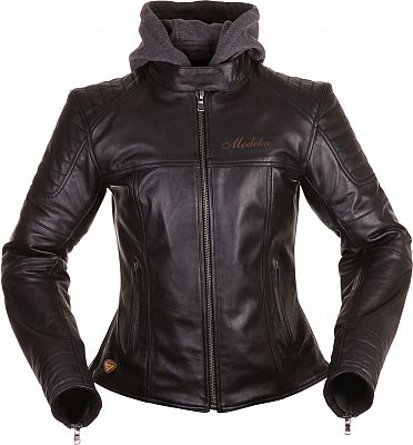 Modeka Edda, Lederjacke Damen - Schwarz - 40 von Modeka