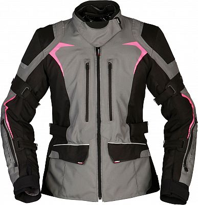 Modeka Elaya, Textiljacke Damen - Grau/Schwarz - 36 von Modeka