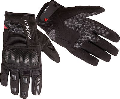 Modeka Fuego, Handschuhe - Schwarz - 8 von Modeka