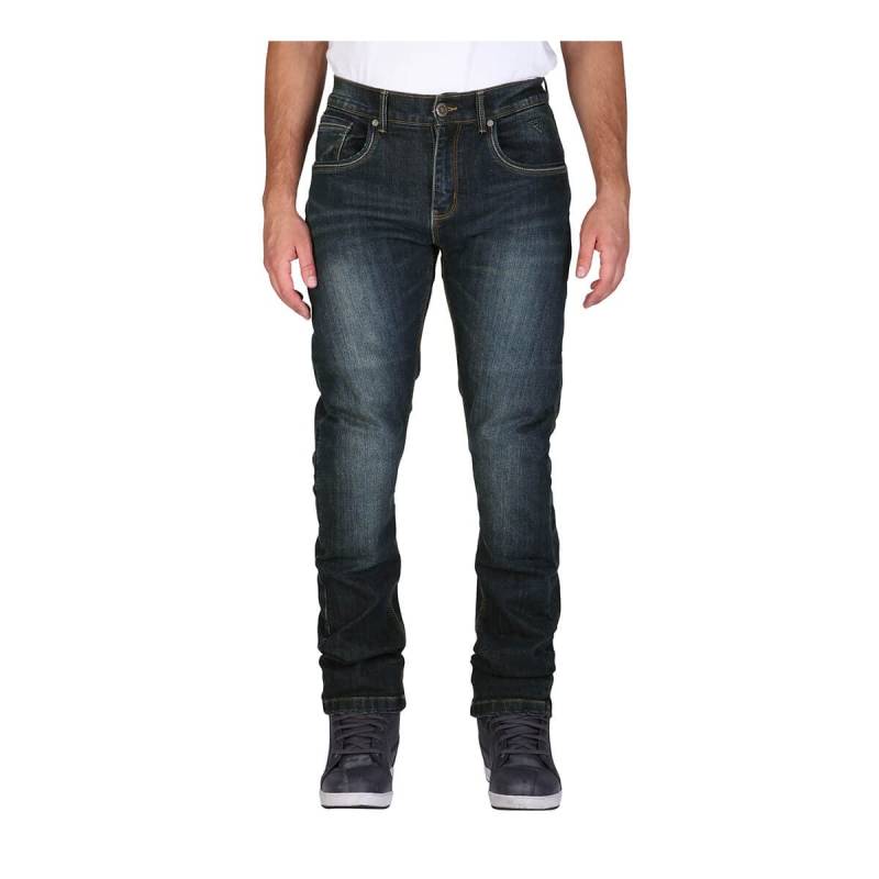 Modeka Glenn 2 Motorrad Jeans (Dark Blue,36) von Modeka