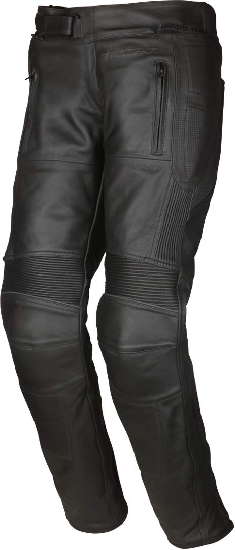 Modeka Hawking II Motorrad Lederhose, schwarz, 54 von Modeka