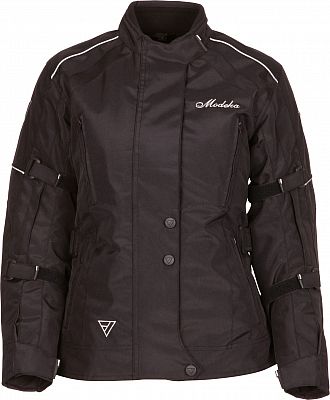 Modeka Janika, Textiljacke Damen - Schwarz - 34 von Modeka