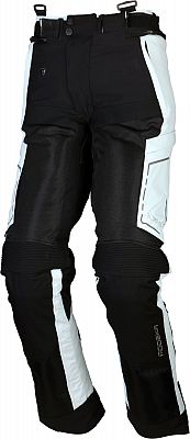 Modeka Khao Air, Textilhose wasserdicht - Schwarz/Hellgrau - 4XL von Modeka