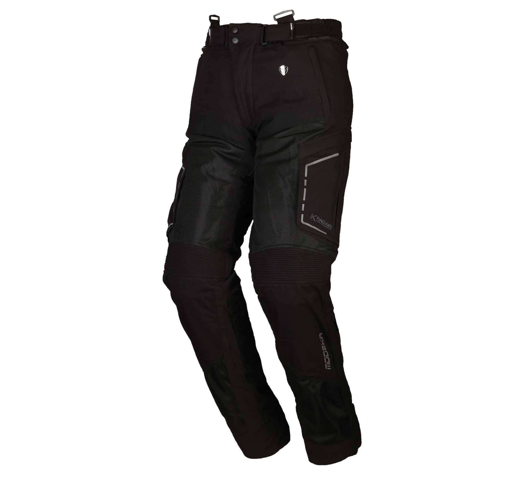 Modeka Khao Air Motorrad Textilhose (Black,Long M) von Modeka